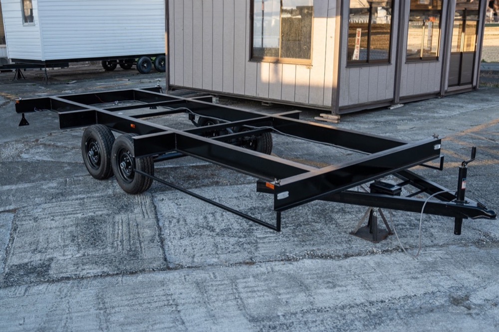 車検付きトレーラーハウス用シャーシ